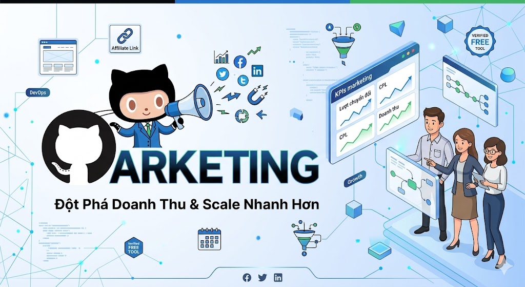 Tạo Landing Page miễn phí với GitHub cho chiến dịch Marketing